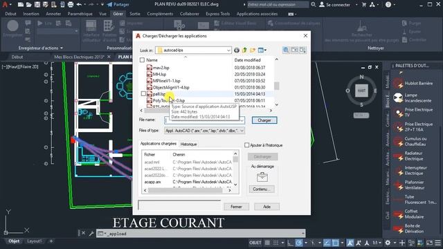 Les BLOCS ÉLECTRIQUES AutoCAD смотреть онлайн