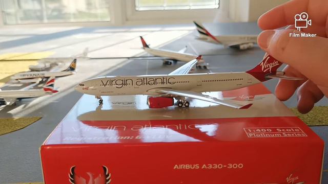 Phoenix 1/400 Virgin Atlantic A330-300 Unboxing смотреть онлайн