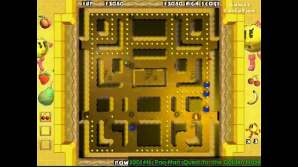 Evolution of Pac-Man Games 1980-2021.