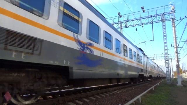 "Последний из семейства ЭД4М!" Электропоезд ЭД4М-0503 "ЦППК" смотреть онлайн