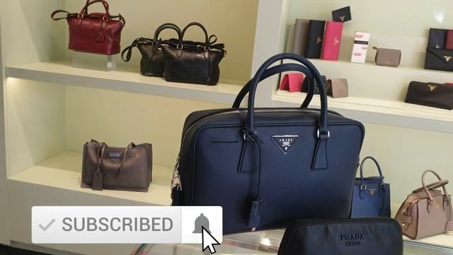 FIDENZA VILLAGE | PRADA HANDBAGS | SHOP WITH ME | PRADA OUTLET BAGS смотреть онлайн