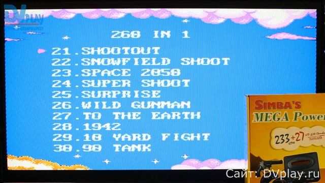 Mega Power II с 260 играми - обзор игровой приставки смотреть онлайн