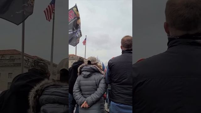 Американцы поют гимн США в Вашингтоне ❤️