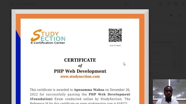 REVIEW OF CERTIFICATE NO 11: PHP Web Development смотреть онлайн