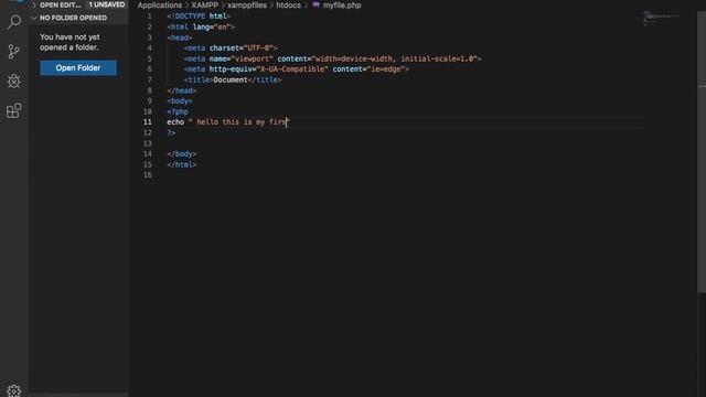 Learn PHP in Arabic-2 : Create Your First PHP File (Echo-Print-Printf() ). смотреть онлайн