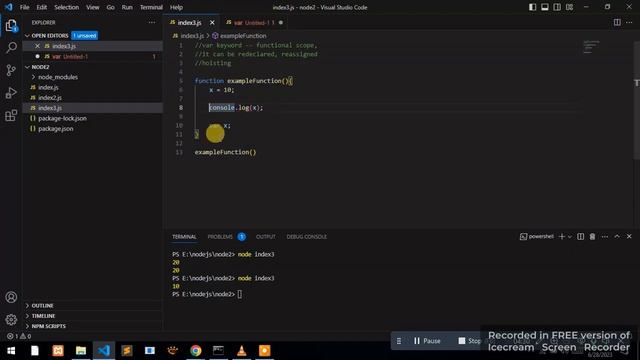 var, let and const in JavaScript | JavaScript Tutorial смотреть онлайн