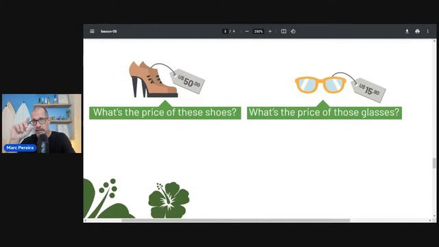 Basic English - "Buying and asking price $$ " - Live class смотреть онлайн