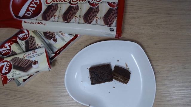Art Manij ОБЗОР 7DAYS Cake Bar Пирожное бисквитное с кремом какао из Fix Price смотреть онлайн