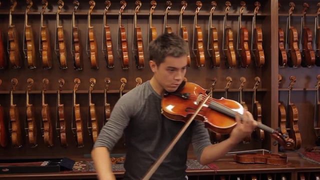 Ernst Heinrich Roth workshop, Bubenreuth-Erlangen 1959, (43.2 cm.) | Viola Demonstration смотреть онлайн