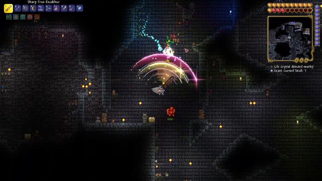 THE TERRA BLADE (Plantera And Golem Bossfight) | Terraria With Friends смотреть онлайн