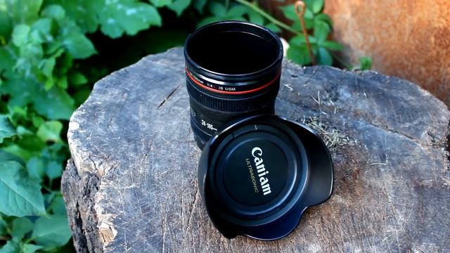 Кружка из ОБЪЕКТИВА Canon! Теперь у меня есть чашка объектив... смотреть онлайн