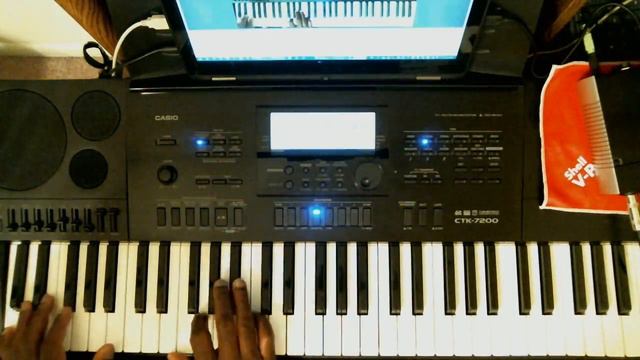 Holy, Holy Oleta Adams - Casio CTK 7200 Practice смотреть онлайн