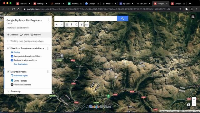 Google My Maps Tutorial For Beginners смотреть онлайн