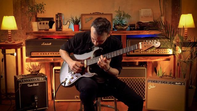 Fender Custom Shop 1960 Roasted Stratocaster Aged Pewter | Kıvılcım Muzik Gear Demo смотреть онлайн