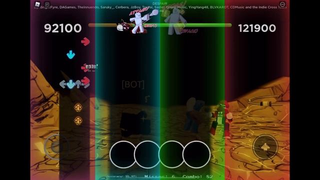 Roblox Friday Night Bloxxin’ - I beat DESPAIR on MOBILE! (Right Side, All Mechanics) смотреть онлайн