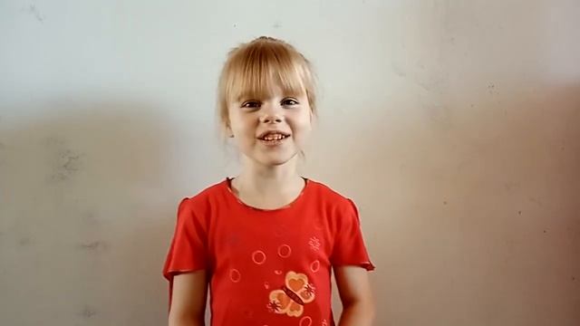 Рита 5 лет. Стих. Скоро мне на свет являться смотреть онлайн