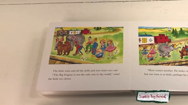The Little Engine That Could | Children's Books Read Aloud By Santa Claus