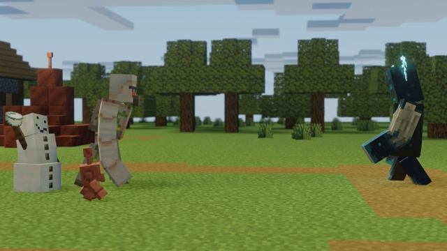 Warden Vs Golems (Minecraft Animation)