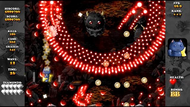 #6 Burst Eyeballs Achievement! - Let's Play Bullet Heaven 2 смотреть онлайн