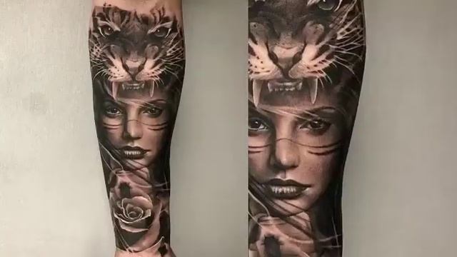 Most Impressive Realism Tattoos | Most ATTRACTIVE Tattoos For Men | Men's Tattoo Designs 2022! смотреть онлайн