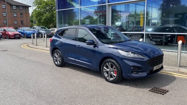 Ford Kuga Blaze Blue ST-Line смотреть онлайн