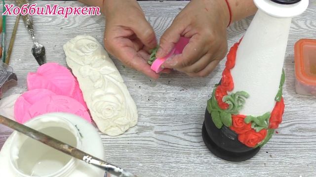 Опять бутылка? НЕВЕРОЯТНО простое и эффектное преображение! ХоббиМаркет смотреть онлайн