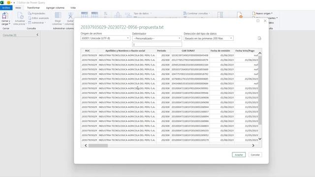 LEER ARCHIVO TXT | CSV EN EXCEL USANDO POWER QUERY смотреть онлайн