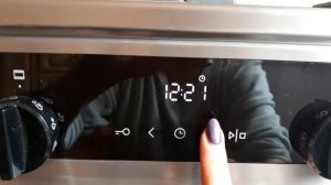 Как настроить время на плите Gorenje k634xf