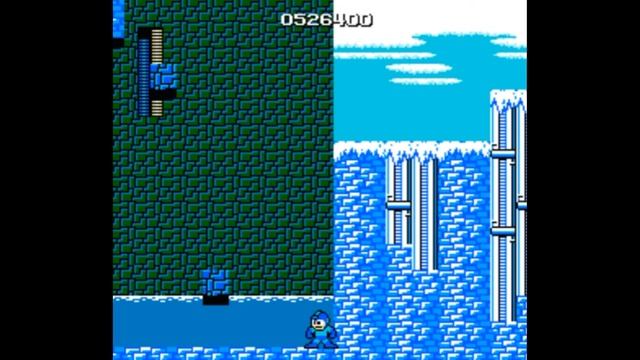 Dendy (Famicom,Nintendo,Nes) 8-bit MegaMan (RockMan) 1 part stage Iceman
