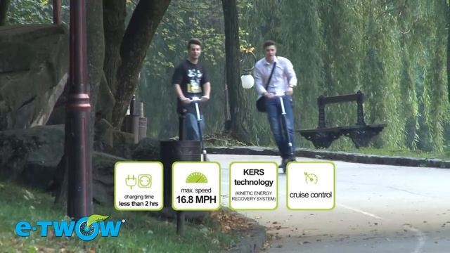 E-twow is a revolutionary electric kick scooter смотреть онлайн