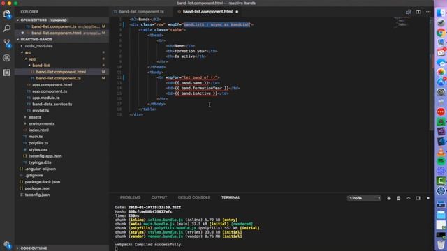 AsyncPipe - Part 2 of Reactive Programming in Angular with RxJS смотреть онлайн