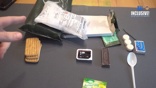 ИРП Сухпай Армия Литва Меню 3 Combat Ration Menu 3 Litauen