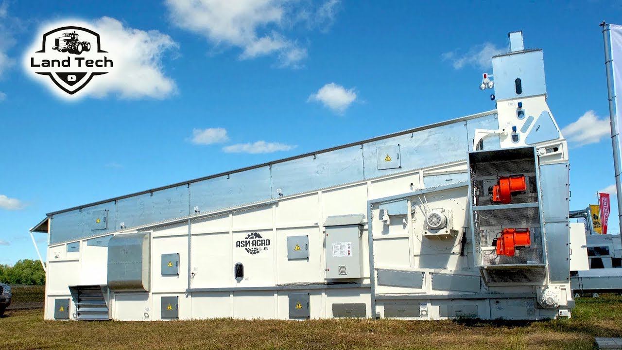 Что такое конвейерная зерносушилка и как она работает? Обзор Российской зерносушилки от ASM-AGRO! смотреть онлайн