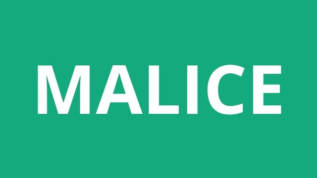 How To Pronounce Malice - Pronunciation Academy смотреть онлайн