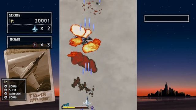 STRIKERS 1945 III Gameplay (PC Game) смотреть онлайн