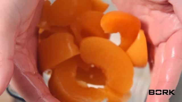 Мороженое из персика, малины и маракуйи: рецепт приготовления в BORK B802 секреты и особенности смотреть онлайн