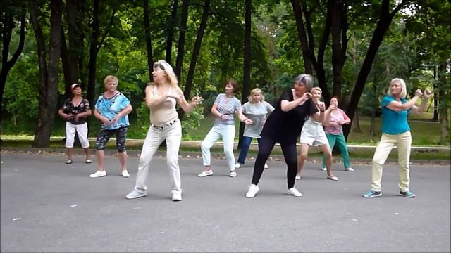 "Афро-джаз", 65+ Dancing Line, г.Витебск Беларусь смотреть онлайн