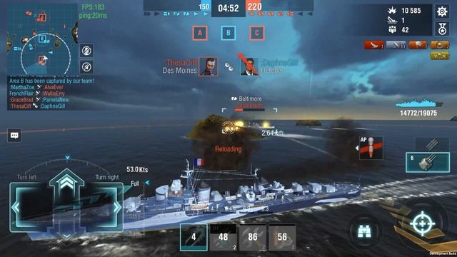 Французские эсминцы прибывают в World of Warships Blitz смотреть онлайн