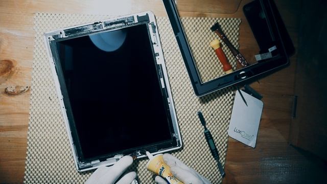 Замена тачскрина Apple iPad 2 (A1395A1397A1396). Разбито стекло сенсора смотреть онлайн