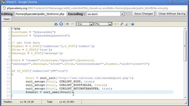 PHP Tutorials: Sending a SMS message using PHP (Part 4) смотреть онлайн