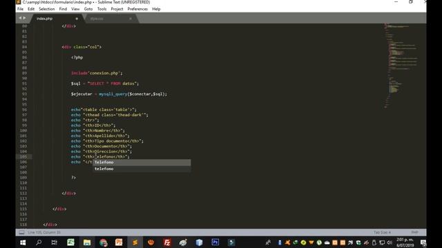 COMO HACER UN FORMULARIO EN HTML,CSS,BOOTSTRAP,PHP Y MYSQLI (FINAL) смотреть онлайн