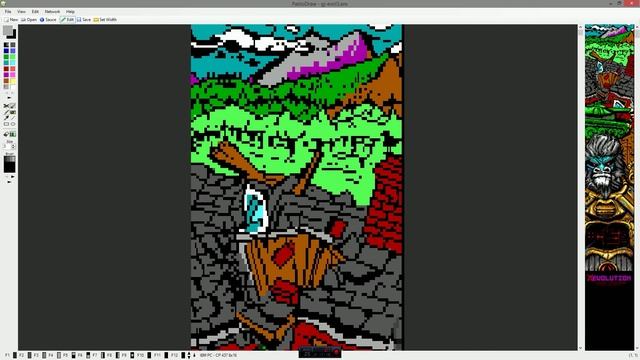 Drawing ANSI #1 - Evolve Pic смотреть онлайн