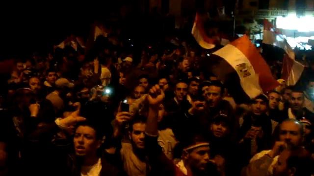 Tahrir Square, February 11th, Allahu Akbar.mpg смотреть онлайн