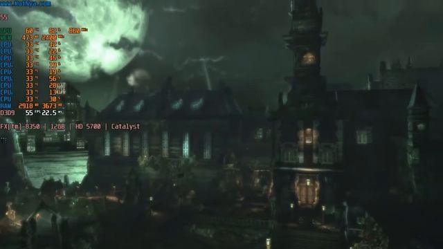 GAME - Batman Arkham Asylum GOTY [Radeon HD 5770 - FX-8350] Gameplay смотреть онлайн