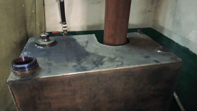 Горелка на отработке. Часть 1. Расходная емкость. смотреть онлайн