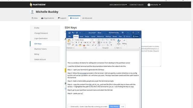 SSH Connection with Pantheon Server смотреть онлайн