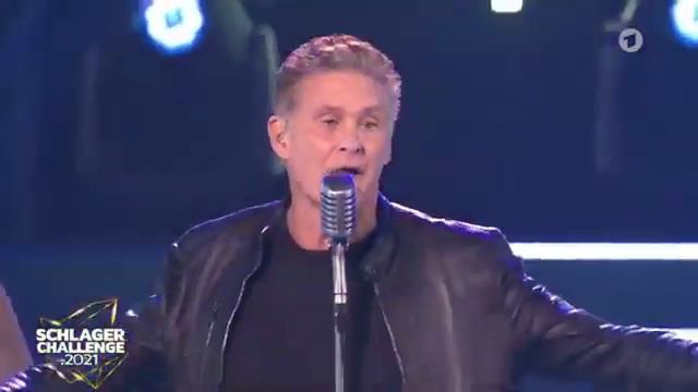 David Hasselhoff: "Sweet Caroline" (Schlagerchallenge 2021 Leipzig) смотреть онлайн