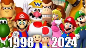 Эволюция серии игр Mario Party [1998-2024]