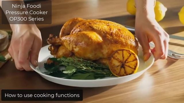 How To Use Ninja Foodi Pressure Cooker OP300 смотреть онлайн