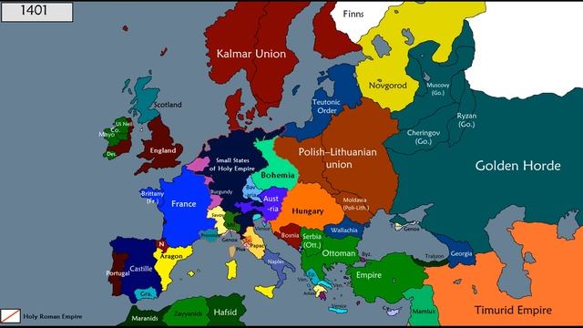 History of Europe [1200 - 1600] смотреть онлайн